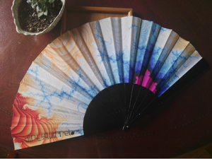 Nuevo Abanico Plegable de Mano de Plástico Personalizado de 30 cm con Diseño de Hadas, Duradero, para Regalo Empresarial, 2024 - Product Image 5