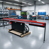 Cintreuse pneumatique de 4000 mm pour tôles longues, à commande manuelle, vente directe usine