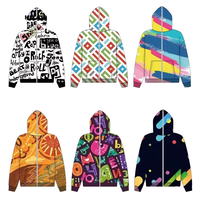 Sweat-shirts unisexes de haute qualité pour hommes, entièrement personnalisables par sublimation, faible MOQ, impression 3D, broderie, vente en gros en stock