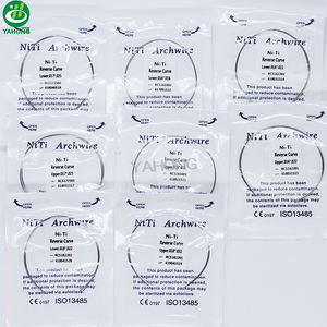 Yahong fili dentali ortodontici rettangolari Reverse Curve Niti Arch Wire - Product Image 3