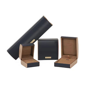 Caja de Joyería al por Mayor, Caja de Joyería Personalizada de Cuero PU de Lujo para Pulseras, Collares, Pendientes y Anillos, Empaque de Joyería - Product Image 4