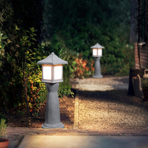 Lawn <b>Lights</b> Solar <b>Led</b> Outdoor Garden Pathway Lighting Water Resistant Plastic Body With <b>Light</b> <b>Sensor</b> For Patio Yard Deck - Product Image 3