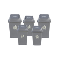 Poubelle à pédale en plastique 50L 120l HDPE 240l Poubelle en plastique pour hôtel
