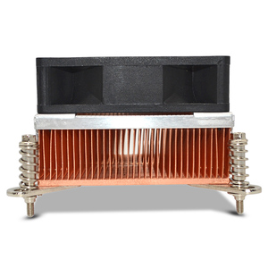 कस्टम cpu कूलर <span class=keywords><strong>1u</strong></span> सर्वर lga 1151 1155 1156 मूक 125w सर्वर प्रोसेसर शीतलन रेडिएटर आपूर्तिकर्ता - Product Image 1