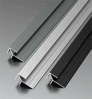 Profilé d'angle en alliage d'aluminium en forme de Y pour la protection des sols en bois et des coins d'escalier - Protection d'angle extérieur vif