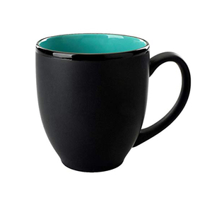 Mug en céramique noire vierge pour café, thé, chocolat, expresso, écologique, 250 ml, style américain, pour fêtes - Product Image 6