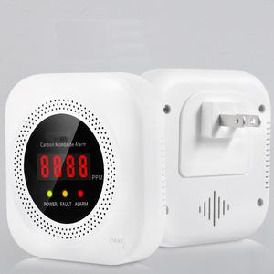 Detector de Monóxido de Carbono con Sensor de Movimiento 3 en 1, Alarma con Pantalla Digital, Portátil, Volumen Ajustable, para Hogar y Viajes - Product Image 1