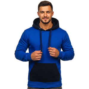 Sudaderas con capucha personalizadas con logo impreso para hombre, tallas grandes, servicio OEM, venta al por mayor, sudaderas de forro polar personalizadas para hombre, tallas grandes. - Product Image 1