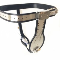 Culotte noire sexy Emperor, ceinture de chasteté masculine, cage à pénis en acier inoxydable, dispositif de chasteté CBT, bondage BDSM, métal, adultes, noir