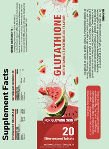 Tablet Effervescent L-<span class=keywords><strong>Glutathione</strong></span> Vitamin C Pemutih Kulit Suplemen Alami untuk Dewasa - Product Image 2