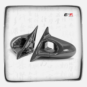 Rétroviseur extérieur OEM en carbone et fibre de verre, spécial pour EK Civic 4 portes, conduite à gauche, accessoire extérieur de performance JDM - Product Image 1