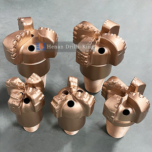 Nước khoan bit 5 1/2 "cũng khoan PDC khoan bit PDC ma trận/Thép cơ thể 4 cánh hàng duy nhất PDC bit 2 7/8" API - Product Image 6
