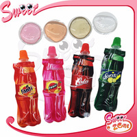 Chine fabricant en gros délicieux gel presser confiture aigre fruité dentifrice forme bonbons liquide gelée confiture bonbons