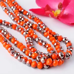 2020 yiwu directly sell round shape and colorful crystal glass beads for jewelry making
