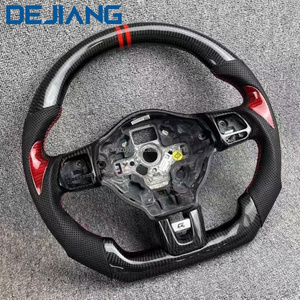 <span class=keywords><strong>Volante</strong></span> de Fibra de Carbono para Automóvil, Suministro de Fábrica, para VW Volkswagen MK5 MK6 MK7 MK7.5 Gti <span class=keywords><strong>Golf</strong></span> 5 6 7 R Polo Passat B8 Mejorado - Product Image 5