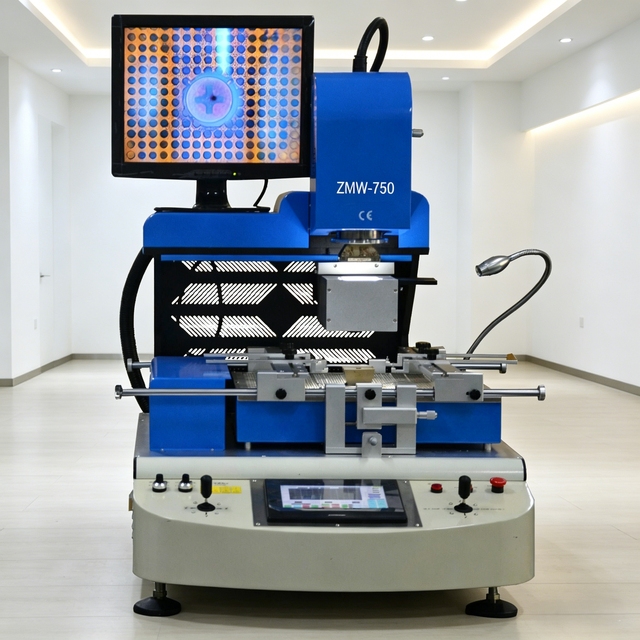 Morel ZMW-750 BGA Rework Station PLC & Engine Core Components Pick and Place Machine Trusted by Repair Technicians