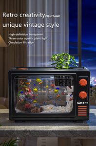 Klein bureau-<span class=keywords><strong>aquarium</strong></span> 2025 nieuw model geïntegreerde filter en zuurstofapparaat ecologisch landschap tv-<span class=keywords><strong>aquarium</strong></span> voor goudvissen - Product Image 2