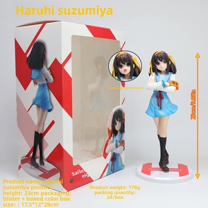 ของเล่นพีวีซีสุดฮิตข้ามพรมแดน ตัวละครอนิเมะ 2 มิติ สาวสวย รุ่นออริจินัล ซูซูมิยะ ฮารุฮิ ฟิกเกอร์โมเดล ขายส่ง - Product Image 6