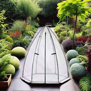 Spire-Designed <span class=keywords><strong>Hexagonal</strong></span> Portable Greenhouse PE Cover Proteção de inverno Estufa para jardim Frame plástico Vidro para plantio - Product Image 3