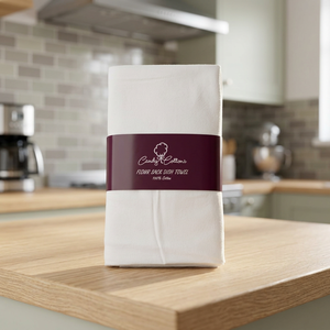 Essuie-tout de cuisine rectangulaire en coton 100% absorbant, couleur unie, lavable en machine, tissé, pour bar, confiserie et sacs à farine - Product Image 1