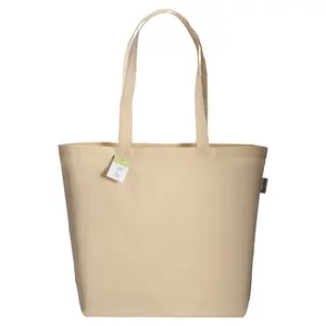 Borsa shopper in cotone biologico, merchandising sostenibile - Product Image 3