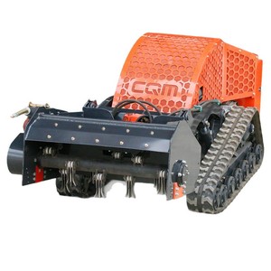 Cortadora de Césped Montada sobre Orugas con Control Remoto, Motor Diésel, Máquina para Combatir Incendios Forestales y Limpiar Terrenos - Product Image 3