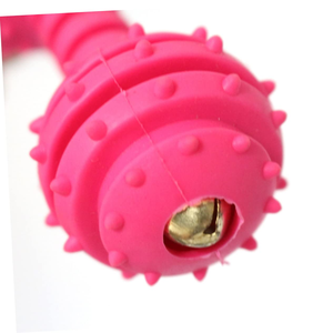 Jouets pour animaux de compagnie en caoutchouc en forme d'haltères, jouets à mâcher de qualité pour chats et chiens - Product Image 3