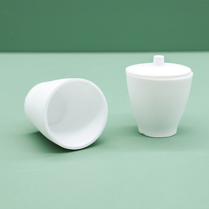 Huida PTFE Crucibles With Lids 30 50 100ml Acid <b>Alkali</b> Resistant High Temperature Lab Equipment - Product Image 2