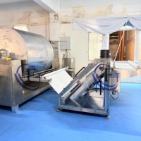 Máquina para Fabricar Hojas de Detergente para Ropa con Doble Enzima y Pulverización Automática de Enzimas Líquidas y Sólidas