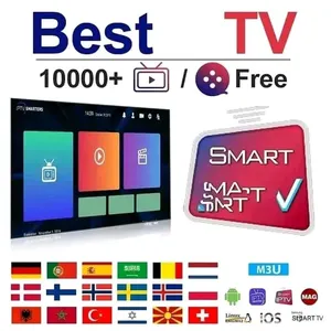 TV98 ATV PLUS <span class=keywords><strong>IPTV</strong></span> STB 4K Streaming Smarter Set-top Box Premium Google Android <span class=keywords><strong>Pro</strong></span> TV Box Europa Francia Alemania Envío Gratis - Product Image 4