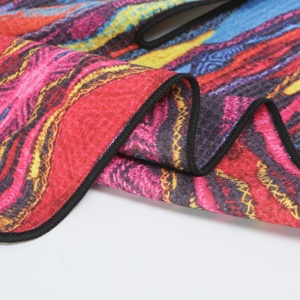 Serviette de sport de haute qualité personnalisée avec logo, en microfibre épaisse, imprimée au laser et brodée, pour la remise en forme - Product Image 3