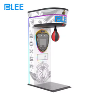 Machine de boxe BLEE pour centre de jeux d'arcade, fonctionne avec des pièces de monnaie, avec affichage du score LED, designs attrayants