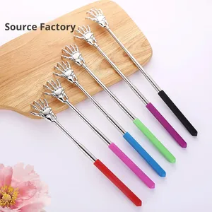 Multi-function 2 in 1 Customized Plastic Long Handle Back Scratcher With Shoe Horn <b>Puller</b> - Product Image 4