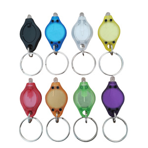 Практичный светоизлучающий брелок-фонарик с УФ-лампой для отверждения клея, мини-фонарик LED, водонепроницаемость IP54, на батарейках-таблетках, аварийное освещение - Product Image 5