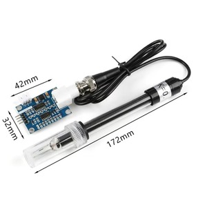 โมดูลเซ็นเซอร์วัดค่าการนำไฟฟ้าสำหรับตรวจจับคุณภาพน้ำสำหรับ <span class=keywords><strong>Arduino</strong></span> 51/STM32 อิเล็กโทรด <span class=keywords><strong>EC</strong></span> - Product Image 5