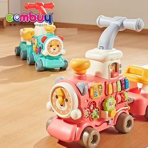Steam Infant Learning Education Ride on Car Sitting Drag Push Toy Baby Walker Train - Product Image 5
