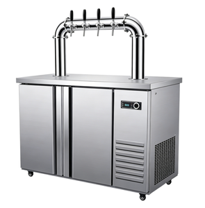 Distributeur de <span class=keywords><strong>bière</strong></span> <span class=keywords><strong>à</strong></span> 4 robinets en acier inoxydable commercial, <span class=keywords><strong>machine</strong></span> <span class=keywords><strong>à</strong></span> refroidir les fûts de <span class=keywords><strong>bière</strong></span> pour les fêtes - Product Image 2