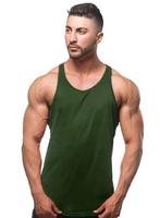 Promo Musim Panas Kaos Tank Top Pria Rajut Kasual Ramah Lingkungan Bordir 3D Cepat Kering Bernapas Ukuran Besar untuk Lari Fitness Gym