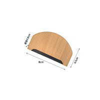 Peigne à cachemire en bois de cèdre avec logo personnalisé, éliminateur de bouloches, rasoir multi-tissus, peigne anti-bouloches pour pulls