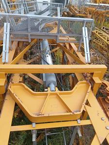 Grue à tour sans cabine <span class=keywords><strong>d</strong></span>'<span class=keywords><strong>occasion</strong></span>, hauteur 44m, capacité <span class=keywords><strong>max</strong></span>. 6T, prix compétitif, utilisée sur chantier de construction - Product Image 3