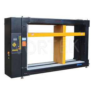 PCP-B Woodworking Machine 2 <b>Clamping</b> Platforms Cabinet Electro-mechanical Press with Touch Screen Control Panel - Product Image 1