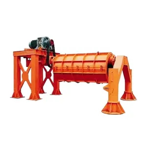 CANMAX Manufacturer Automatic Hot Selling Horizontal Steel Reinforced Cement Tube Rolling Forming Concrete Pipe Making Machine