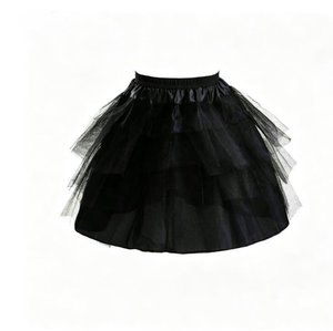 Nouvelle <span class=keywords><strong>jupon</strong></span> crinoline pour filles avec cerceau, sous-jupe courte blanche, <span class=keywords><strong>jupon</strong></span> de bal coupe trapèze - Product Image 6