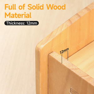 Wooden Cat <b>Bed</b>-Wooden Indoor Pet <b>Bed</b> for Cats, Dogs, <b>Rabbits</b>, Kittens and Small Animals Without Mattress Easy Assembly - Product Image 3