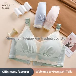 Sujetador <span class=keywords><strong>de</strong></span> Lactancia sin Costuras para Mujer, Tallas 34-46, Tejido <span class=keywords><strong>de</strong></span> Nailon, con Tira <span class=keywords><strong>de</strong></span> Gel para <span class=keywords><strong>Embarazo</strong></span> - Product Image 3