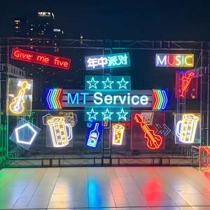 Enseigne au néon personnalisée qui m'épousera enseigne au néon avec logo en lettres pour fête de mariage en plein air - Product Image 6