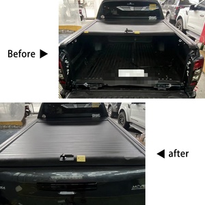 Accesorios Exteriores para Camionetas, Cubierta Retráctil de Aluminio para Caja de Carga, Compatible con Mitsubishi Triton - Product Image 5