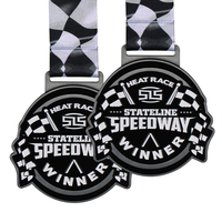 Nouveau Vente en gros Concevez votre propre logo en alliage de zinc vierge 3D Gold Award Marathon Running Custom Metal Sport Medal