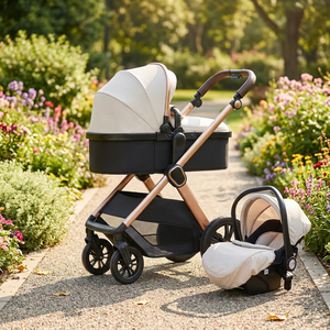 Poussette légère pour bébé, poussette de voyage, landau, siège <span class=keywords><strong>auto</strong></span>, poussette <span class=keywords><strong>3</strong></span> en <span class=keywords><strong>1</strong></span> avec siège <span class=keywords><strong>auto</strong></span>, Allemagne - Product Image 1