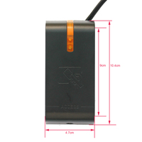 13.56 lecteur Rfid ISO14443A pour contrôle d'accès de porte RS232